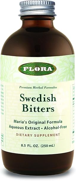 Swedish Bitters Alcohol Free Liquid by Flora