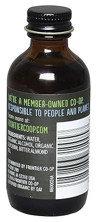 Organic Almond Extract Liquid by Frontier Co-Op