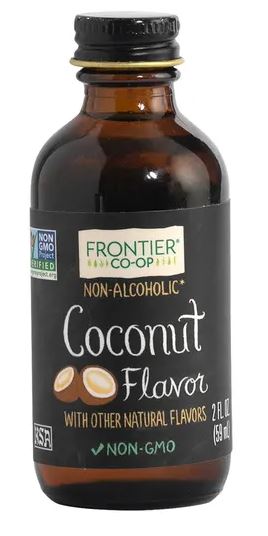 Organic Coconut Flavor Alcohol Free by Frontier