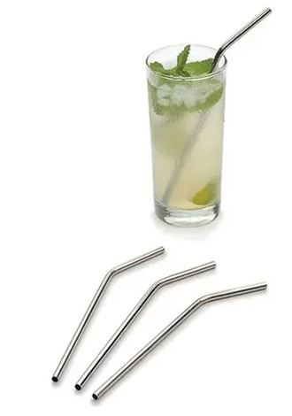 Stainless Steel Straws 4 Count