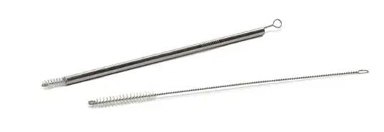 Stainless Steel Drinking Straw Cleaning Brush