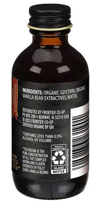 Organic Vanilla Flavoring by Frontier