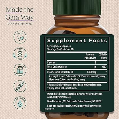 Astragalus Supreme Liquid Softgels by Gaia Herbs