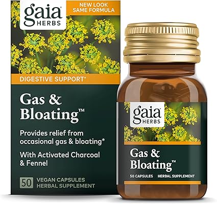 Gas & Bloating Capsules by Gaia Herbs
