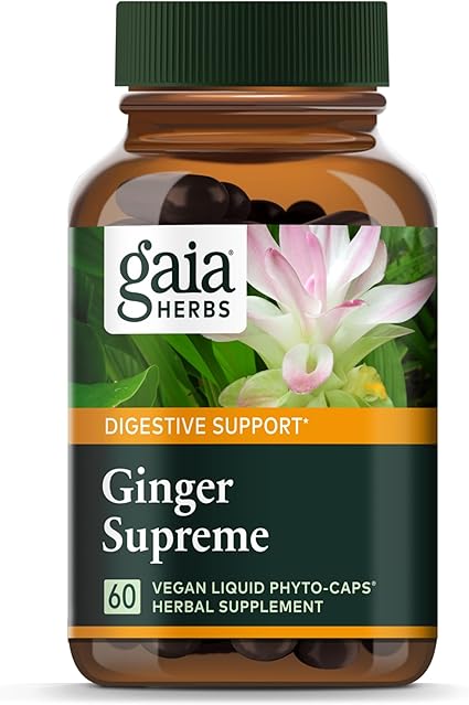 Ginger Supreme Capsules by Gaia Herbs