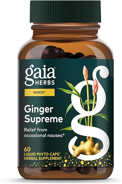 Ginger Supreme Capsules by Gaia Herbs