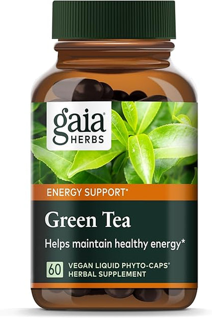 Green Tea Capsules by Gaia Herbs