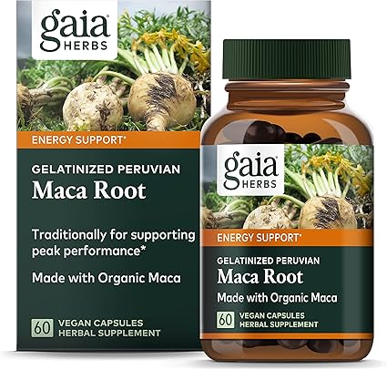 Maca Root Capsules by Gaia Herbs