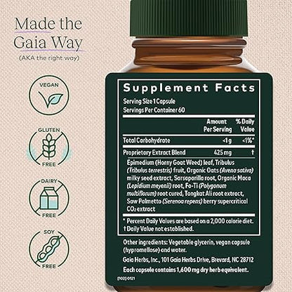 Male Libido Capsules by Gaia Herbs