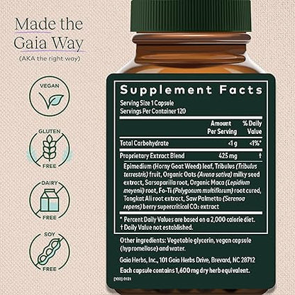 Male Libido Capsules by Gaia Herbs