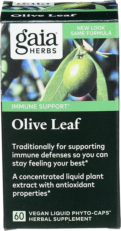 Olive Leaf Capsules by Gaia Herbs