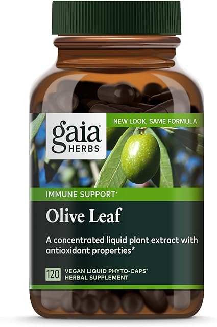 Olive Leaf Capsules by Gaia Herbs