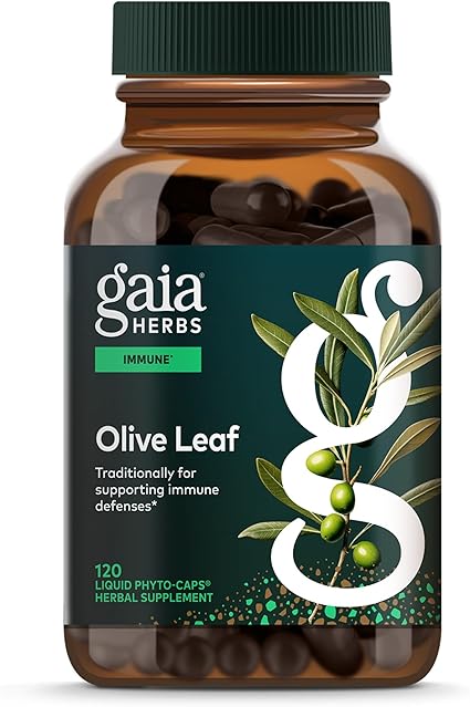 Olive Leaf Capsules by Gaia Herbs