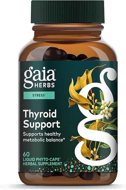 Thyroid Support Capsules by Gaia Herbs