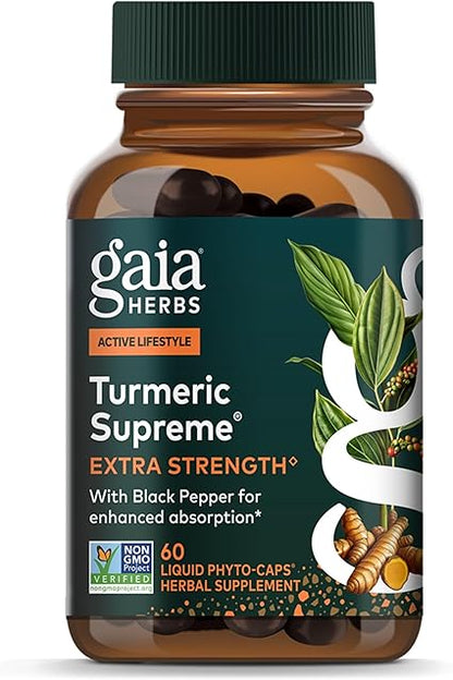Turmeric Supreme Liquid Caps by Gaia Herbs