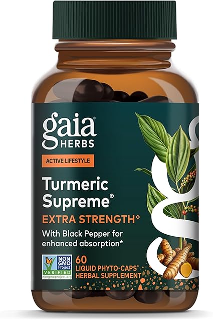 Turmeric Supreme Liquid Caps by Gaia Herbs