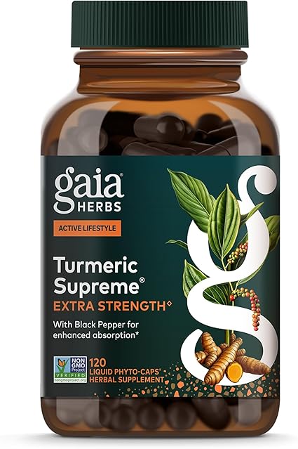 Turmeric Supreme Liquid Caps by Gaia Herbs