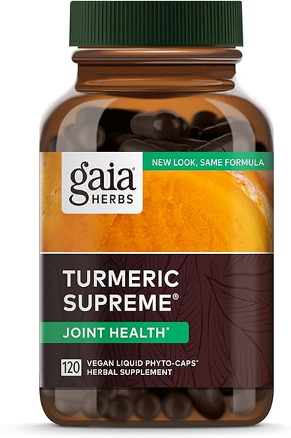 Turmeric Supreme Joint Health Liquid Capsules by Gaia Herbs