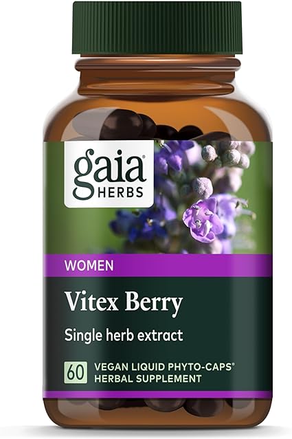 Vitex Berry Liquid Capsules by Gaia Herbs