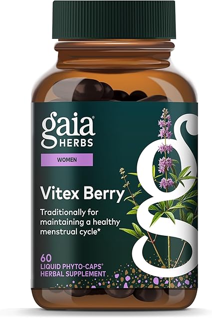 Vitex Berry Liquid Capsules by Gaia Herbs