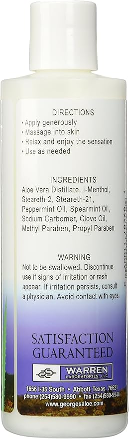 George's Aloe Herbal Rubdown by Warren Labs
