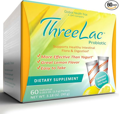 ThreeLac Probiotic Drink Packets by GHT