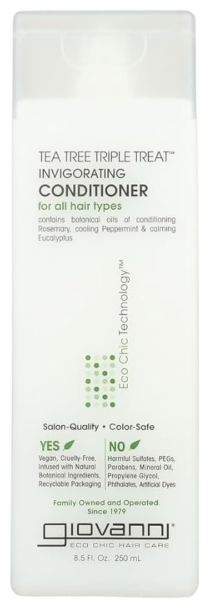 Triple Treat Invigorating Tea Tree Conditioner by Giovanni