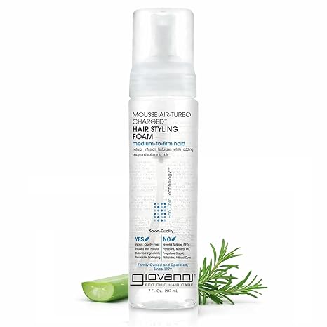 Natural Styling Mousse by Giovanni
