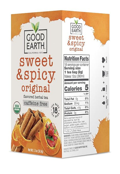 Herbal Sweet and Spicy Tea by Good Earth Teas