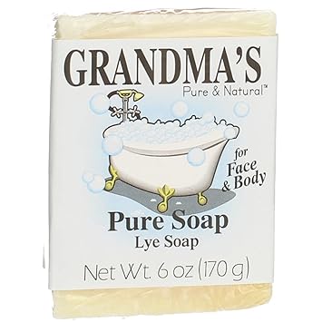 Pure Lye Soap by Grandma's Pure & Natural