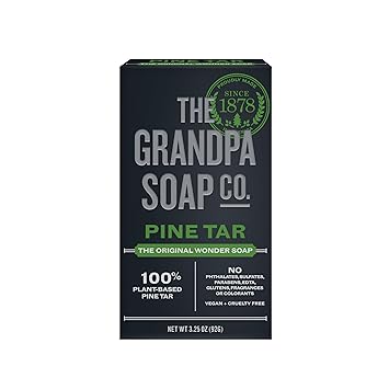 Pine Tar Bar Soap by Grandpa Soap Co