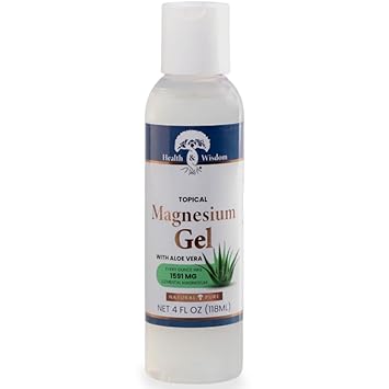 Magnesium Gel with Aloe by Health and Wisdom