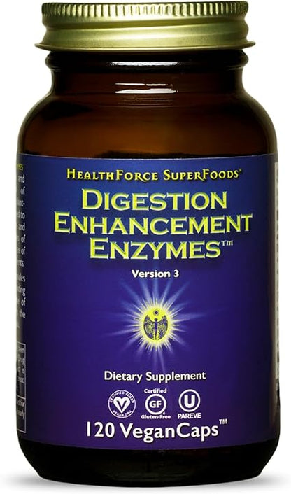 Digestion Enhancement Enzymes Capsules by Health Force
