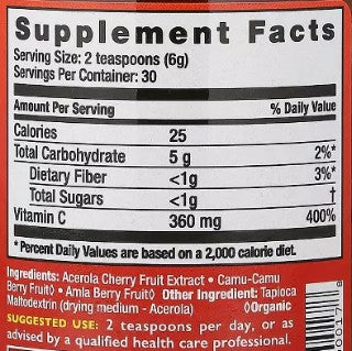 Truly Vitamin C Powder by Health Force