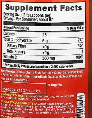 Truly Vitamin C Powder by Health Force