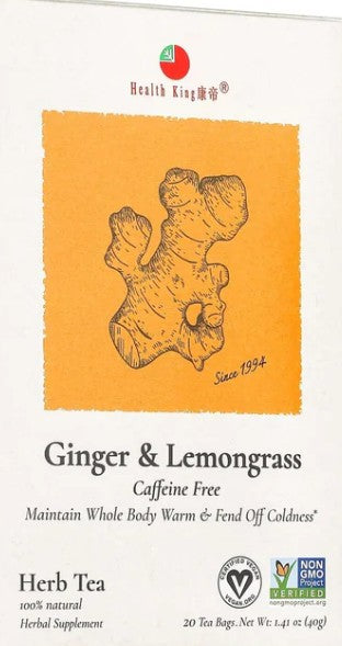 Ginger Lemongrass Tea by Health King