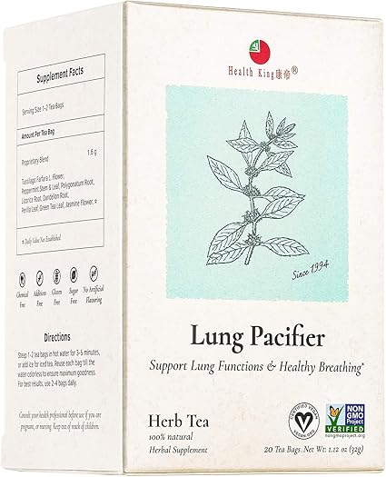 Lung Pacifier Tea by Health King