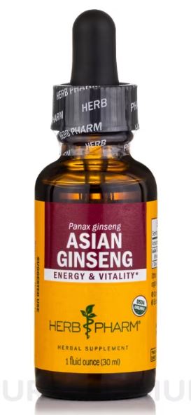 Asian Ginseng Liquid by Herb Pharm