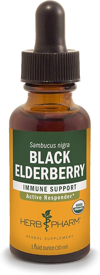 Black Elderberry Liquid Extract by Herb Pharm