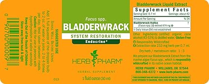 Bladderwrack Liquid Extract by Herb Pharm