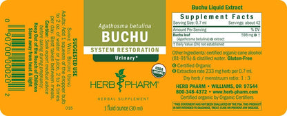 Buchu Liquid Extract by Herb Pharm