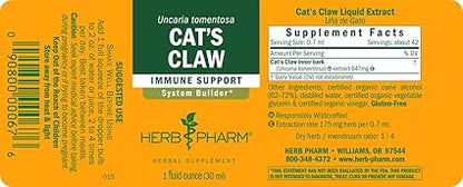 Cat's Claw Liquid Extract by Herb Pharm
