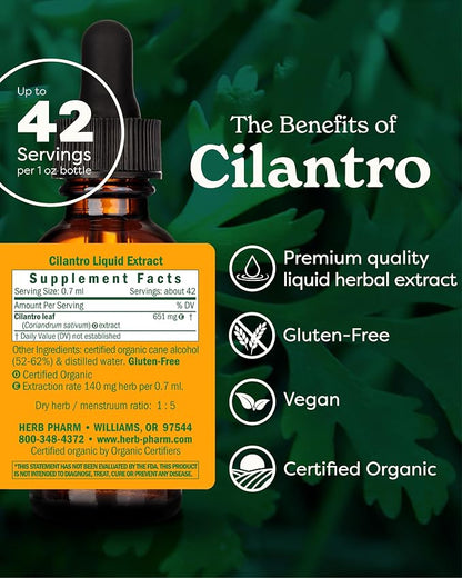 Cilantro Liquid Extract by Herb Pharm