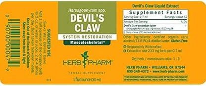 Devil's Claw Liquid Extract by Herb Pharm