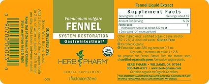 Fennel Liquid Extract by Herb Pharm
