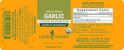 Garlic Liquid Extract by Herb Pharm