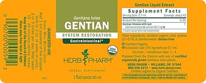 Gentian Liquid Extract by Herb Pharm