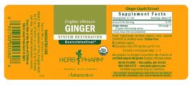 Ginger Liquid Extract by Herb Pharm
