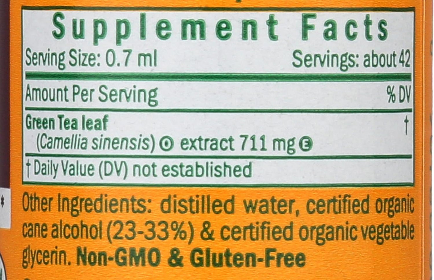 Green Tea Liquid Extract by Herb Pharm