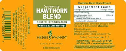 Hawthorn Liquid Extract by Herb Pharm